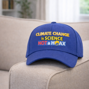 Klimawandel ist Wissenschaft – Statement-Cap