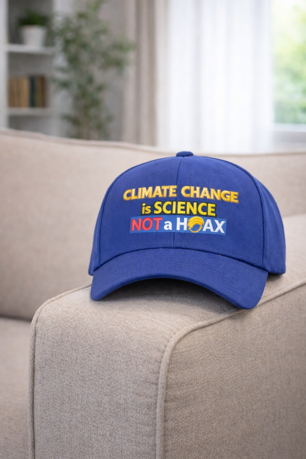 Klimawandel ist Wissenschaft – Statement-Cap