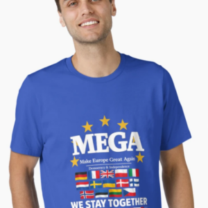 MEGA – We Stay Together – Europa & Kanada Solidaritätsmotiv Essential T-Shirt