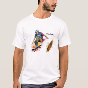 Surfershirt mit Namensveränderung T-Shirt