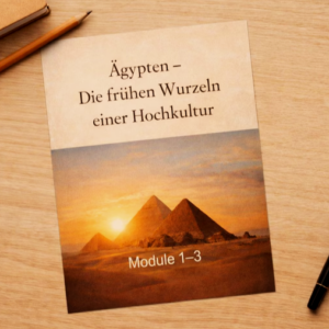 Ägypten – Die frühen Wurzeln einer Hochkultur | Module 1–3 | PDF-Lernmaterial
