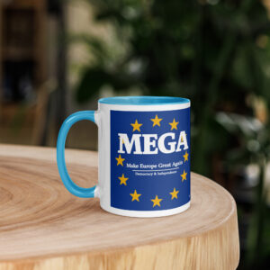 Tasse mit farbiger Innenseite