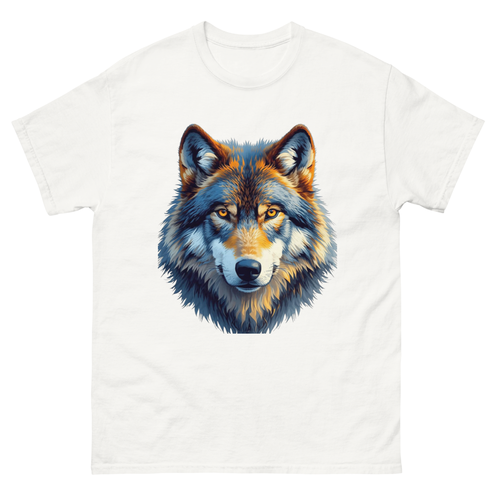 Wolf T-Shirt – Kraftvolles Wolf Motiv im modernen Wildlife Design | Unisex Shirt für Natur- und Tierliebhaber